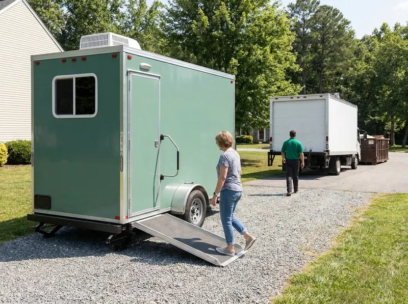 Luxury Restroom Trailers in Mechanicsville, VA